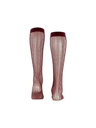FALKE | Calze al ginocchio CROSSROAD cayenne | dunkelrot